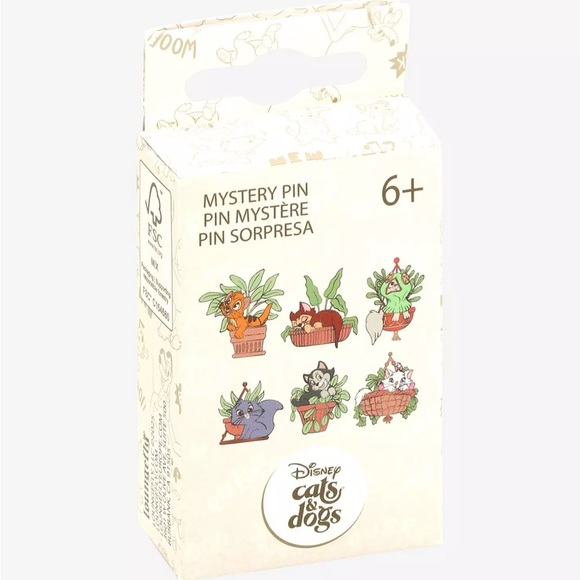 Disney Accessories - Loungefly Disney Cats Plants Blind Box Enamel Pin